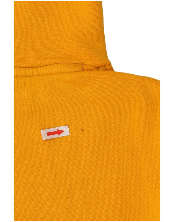 Ανδρικό Champion Graphic Hoodie Jumper από μεσαίο κίτρινο βαμβάκι