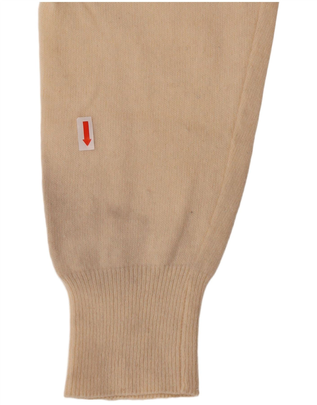 Ανδρικό πουλόβερ Kappa με V λαιμόκοψη XL Off White Lambswool