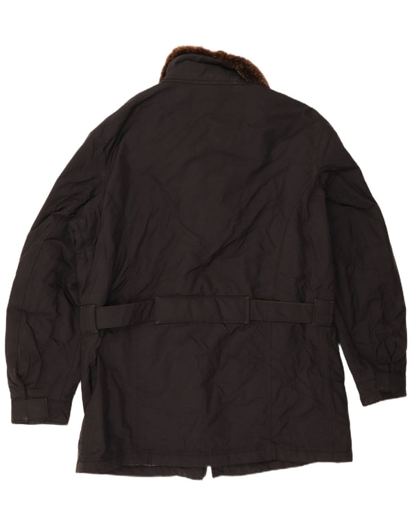 Ανδρικό μπουφάν Refrigiwear Regular Fit Windbreaker UK 44 2XL Black Nylon