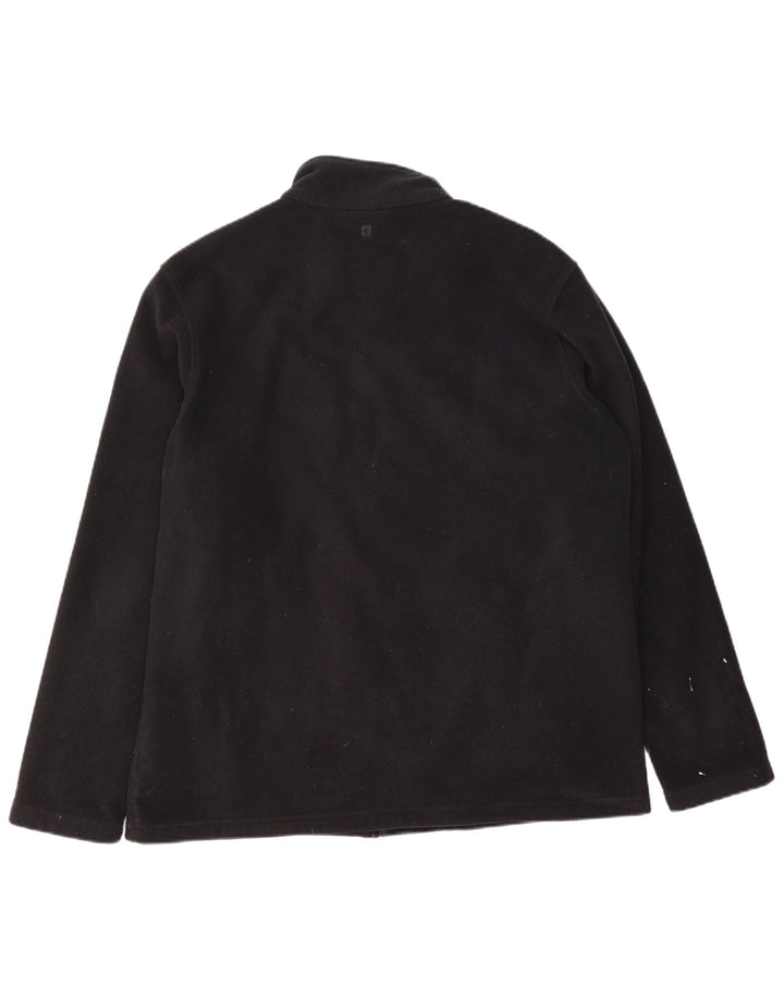 Mountain Warehouse Ανδρικό Fleece Jacket UK 42 XL Μαύρο Πολυεστέρας