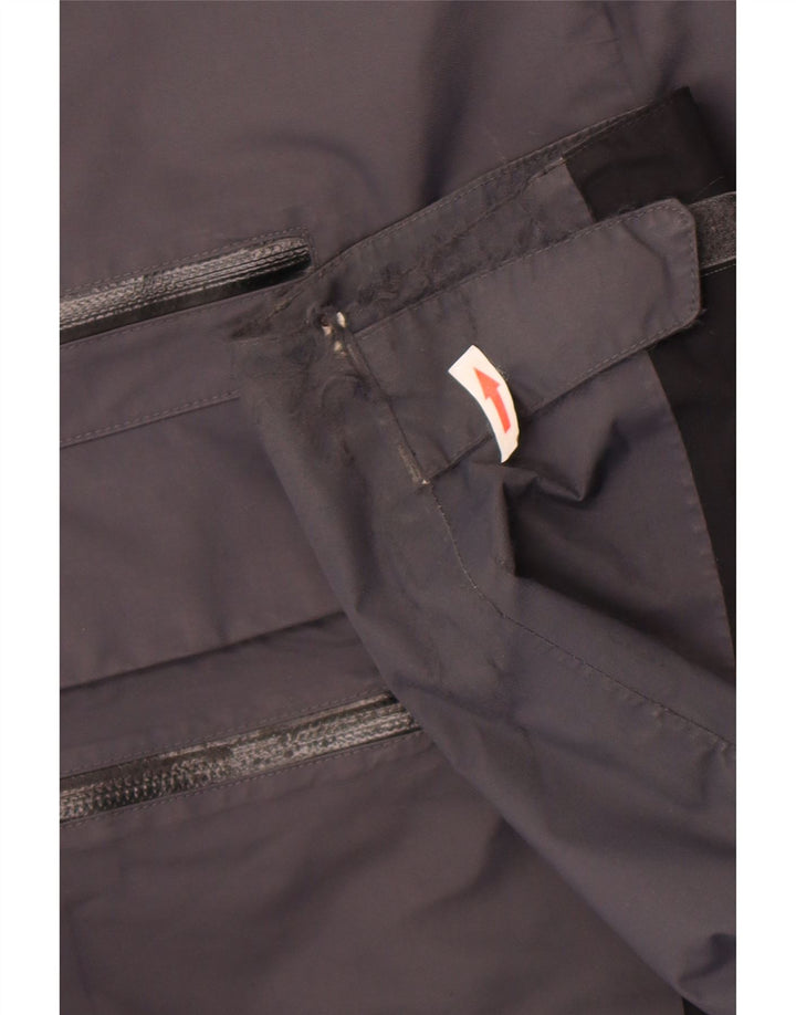 Jack Wolfskin Ανδρικό μπουφάν βροχής UK 36/38 Medium Grey Colorblock Polyamide