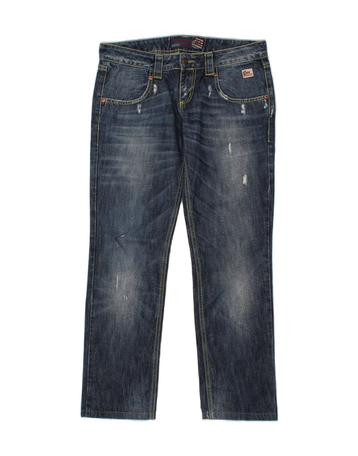 ROY ROGERS Womens Straight Jeans W29 L34  Blue Cotton Vintage Roy Rogers and Second-Hand Roy Rogers from Messina Hembry 