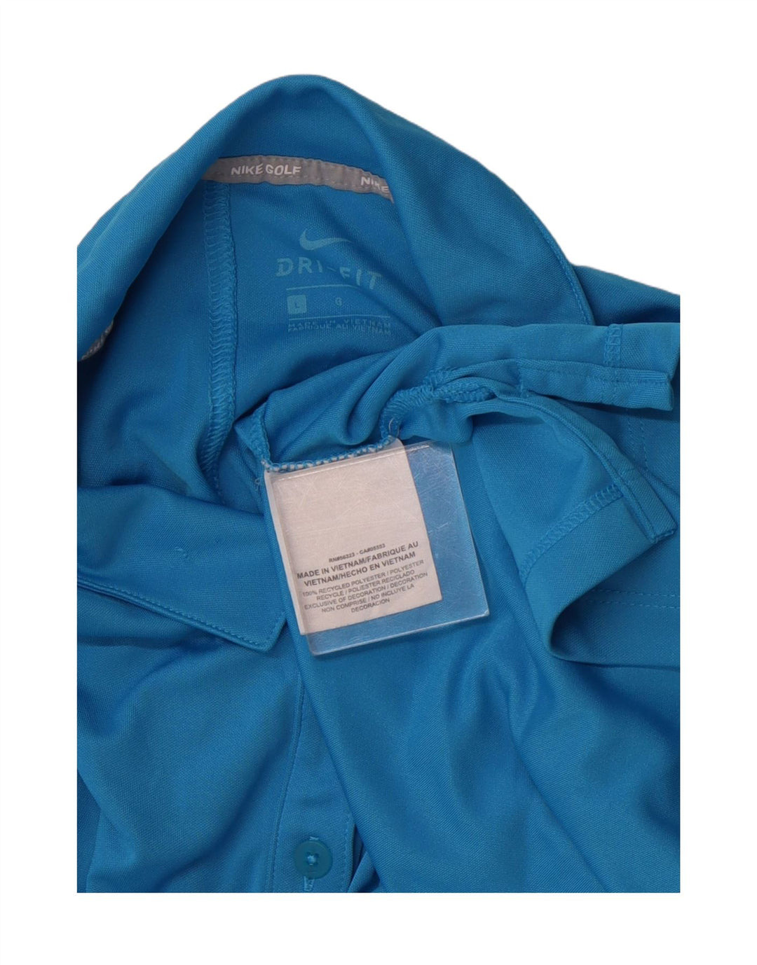 Γυναικείο μπλουζάκι NIKE Dri Fit Polo UK 16 Large Blue Polyester