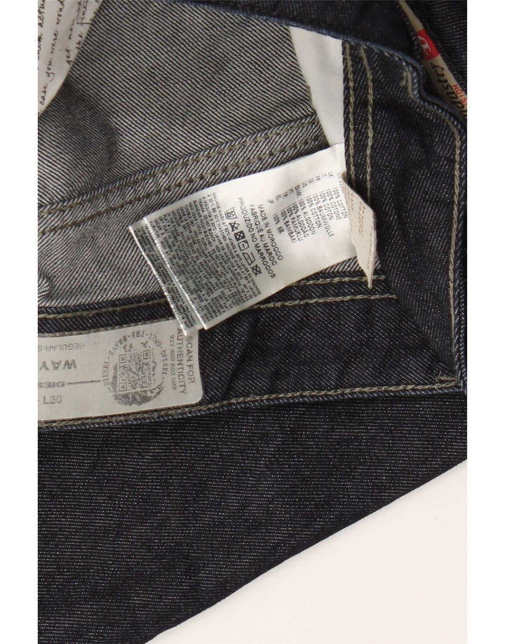 Ανδρικά τζιν Diesel Waykee Regular Straight W40 L30 Navy Blue Cotton