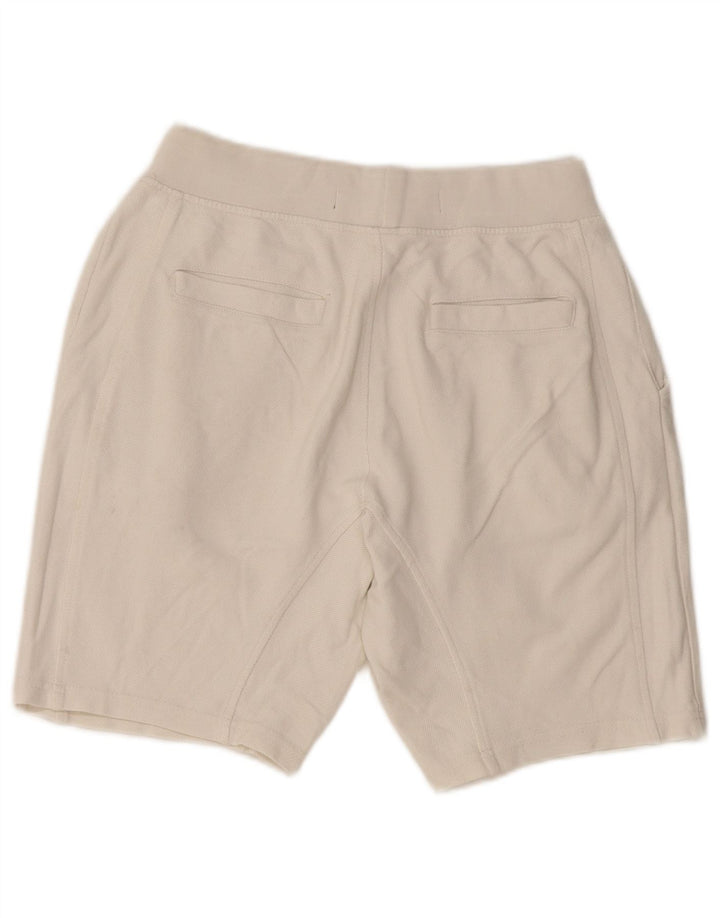 Ανδρικό σορτς chino Zara μεσαίο W31 λευκό βαμβακερό