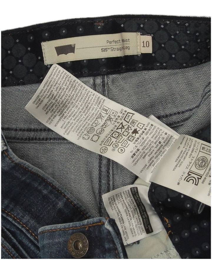 LEVI'S Γυναικείο τζιν 525 ίσιο US 10 μεγάλο W30 L31 Μπλε βαμβακερό