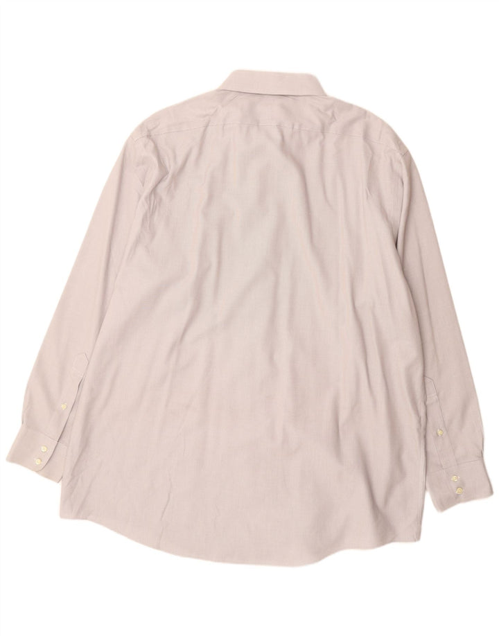 Ανδρικό πουκάμισο Brooks Brothers μέγεθος 18 1/2 2XL γκρι βαμβακερό