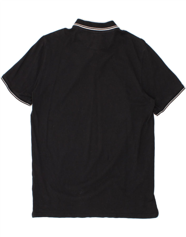 CHAMPION Mens Polo Shirt XL Black Vintage Champion and Second-Hand Champion from Messina Hembry 