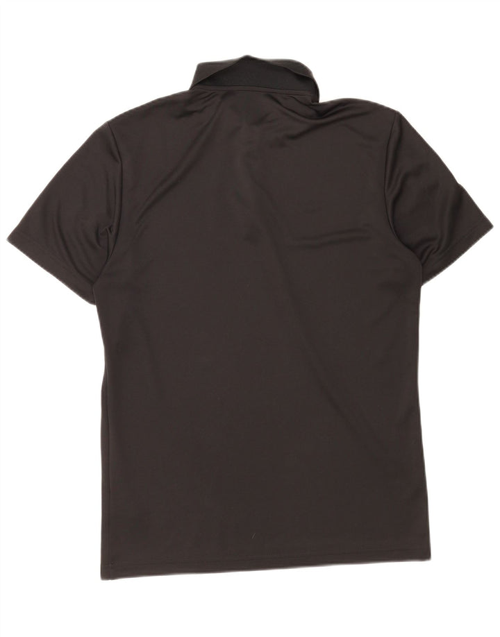 Ανδρικό πουκάμισο Adidas Polo Μικρό Μαύρο Πολυεστέρα