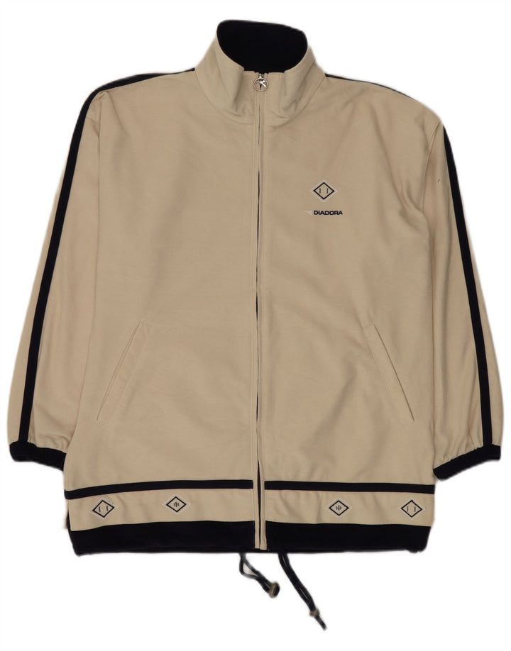 Ανδρική φόρμα Diadora Top Jacket Medium Beige Colourblock