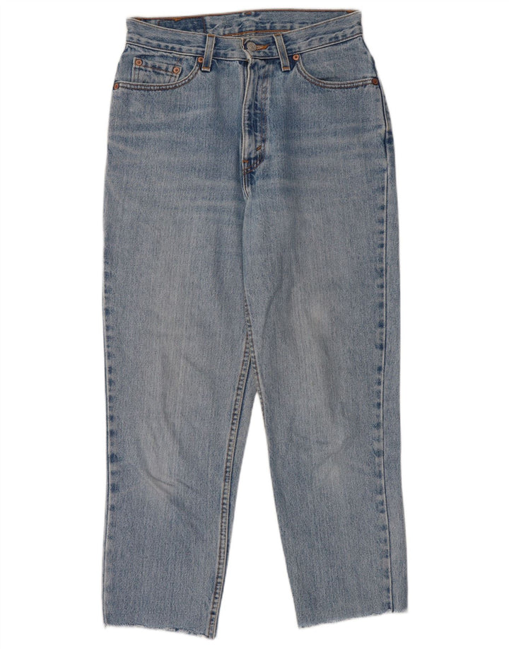 Levi's Womens 512 Tapered Slim Fit Cropped Jeans W28 L25 Blue