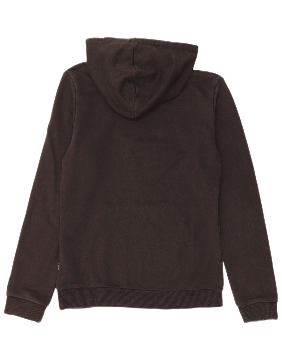 PUMA Girls Graphic Hoodie Jumper 13-14 ετών Μαύρο βαμβακερό