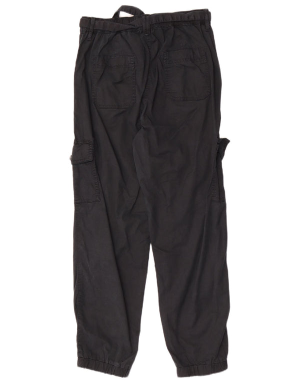 Marks & Spencer Γυναικεία Joggers Παντελόνια Cargo UK 10 Small W28 L27 Black