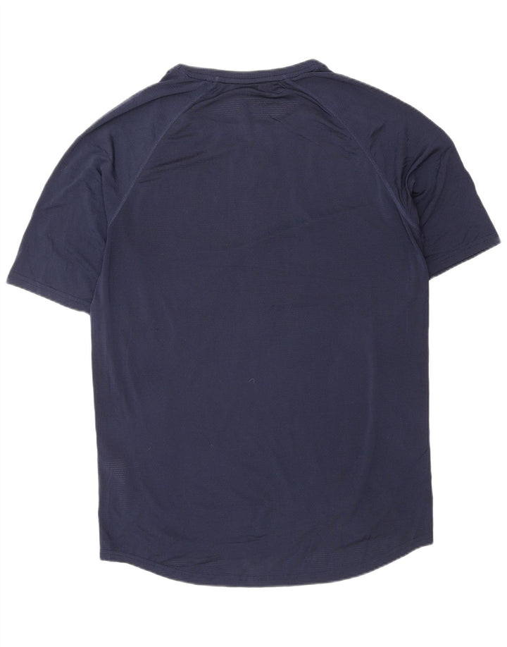 Ανδρικό γραφικό μπλουζάκι SUPERDRY Top Small Navy Blue Polyester