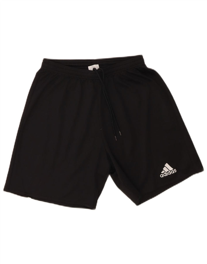 Adidas Boys Climalite Σορτς 9-10 ετών Μικρό Μαύρο Πολυεστέρα