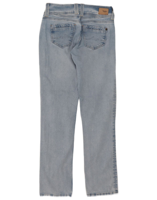 PEPE Jeans Γυναικείο ίσιο W29 L32 Μπλε βαμβακερό