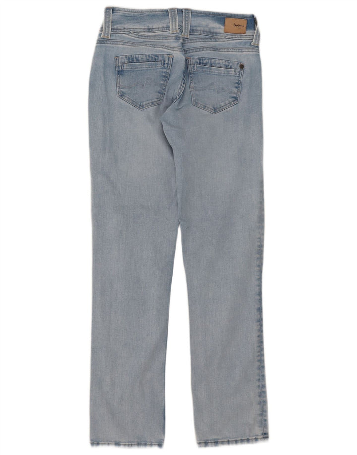 PEPE Jeans Γυναικείο ίσιο W29 L32 Μπλε βαμβακερό