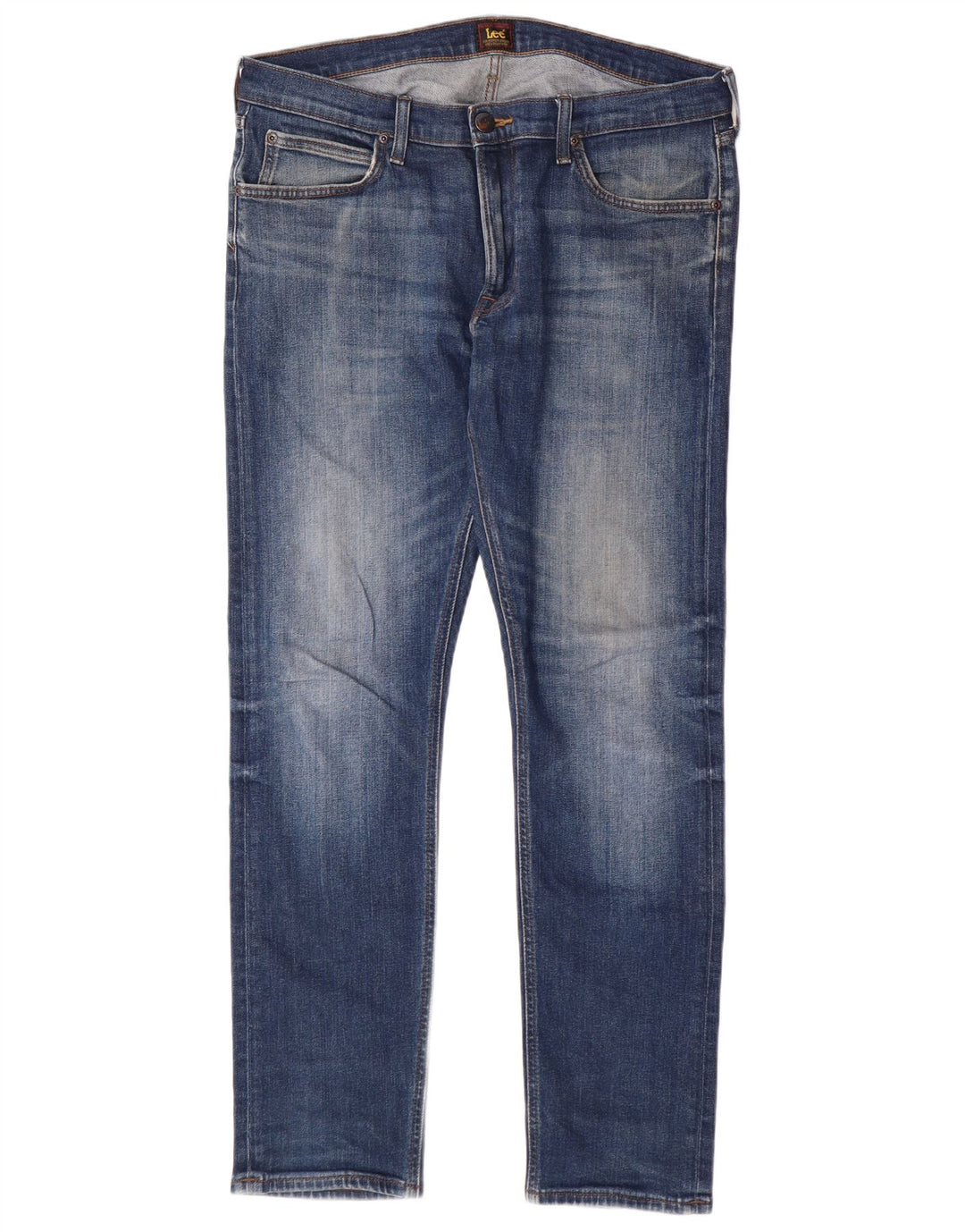 Lee Mens Luke Tapered Slim Jeans W34 L32 Μπλε βαμβακερό