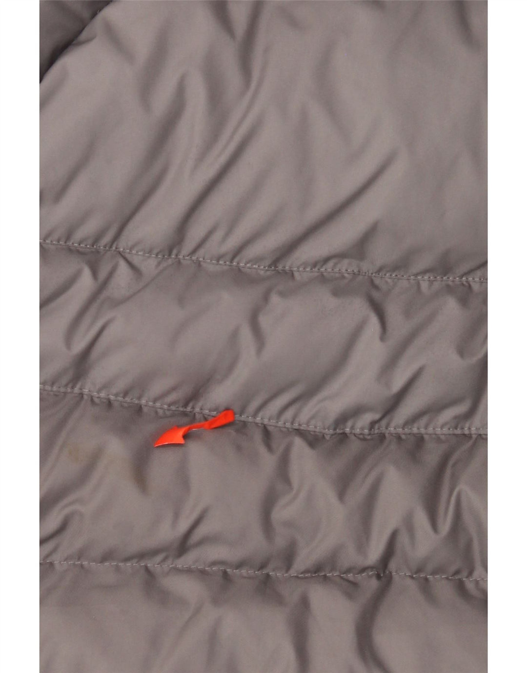 Μπουφάν Nike Boys με κουκούλα με επένδυση 10-11 ετών από μεσαίο γκρι πολυεστέρα