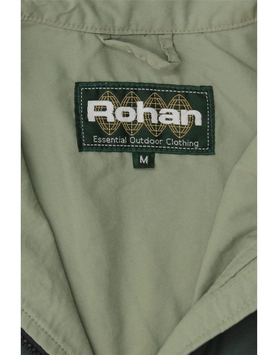 Rohan Mens Anorak Jacket UK 38 Medium Green Polyamide