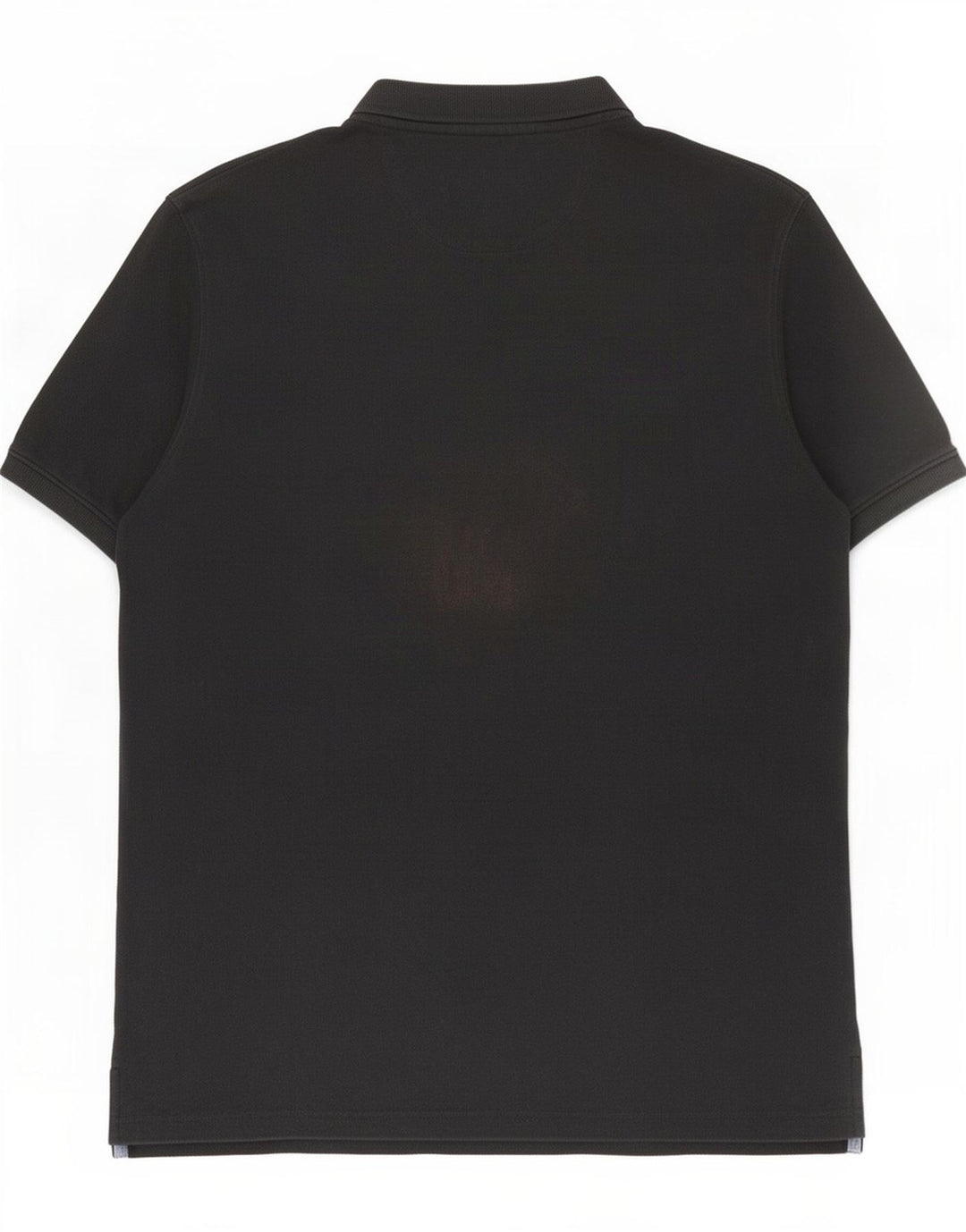Massimo Dutti Ανδρικό μπλουζάκι πόλο με κανονική εφαρμογή 2XL Μαύρο