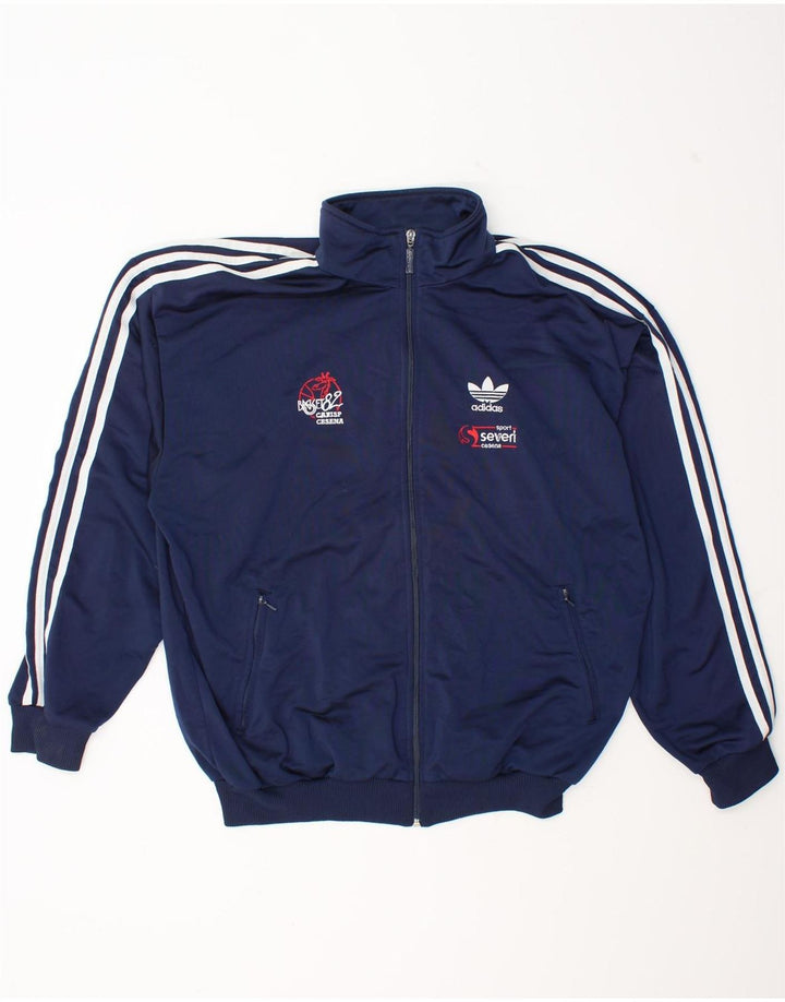 Ανδρική φόρμα γυμναστικής Adidas Top Jacket UK 38/40 Medium Navy Blue