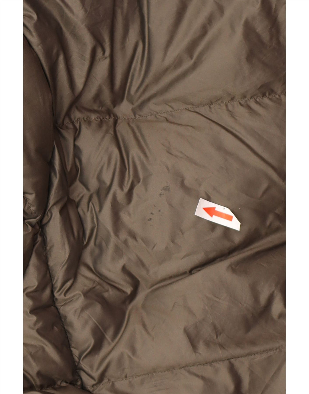 Jack Wills Γυναικείο παλτό με κουκούλα UK 14 Large Khaki Polyester