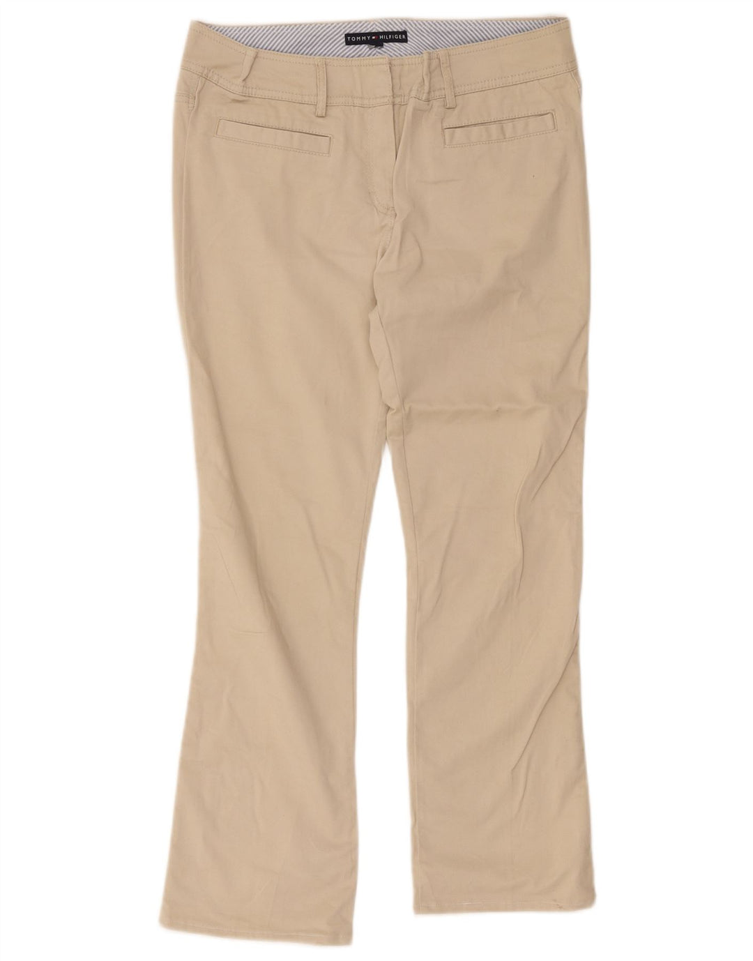 Tommy Hilfiger Γυναικείο Bootcut Casual Παντελόνι W34 L28 Beige