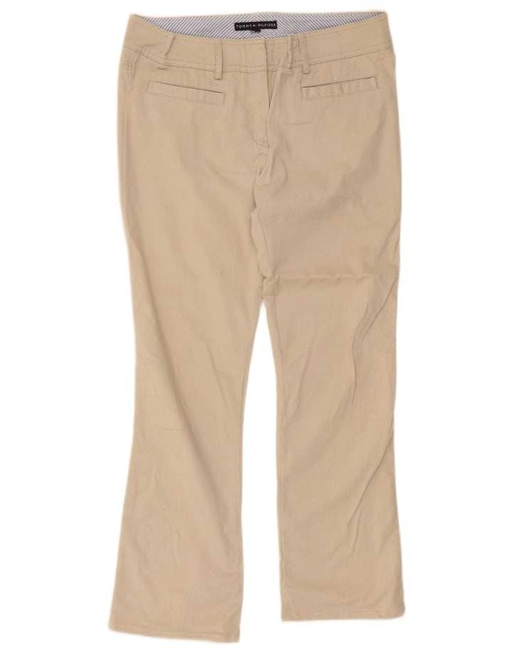 Tommy Hilfiger Γυναικείο Bootcut Casual Παντελόνι W34 L28 Beige