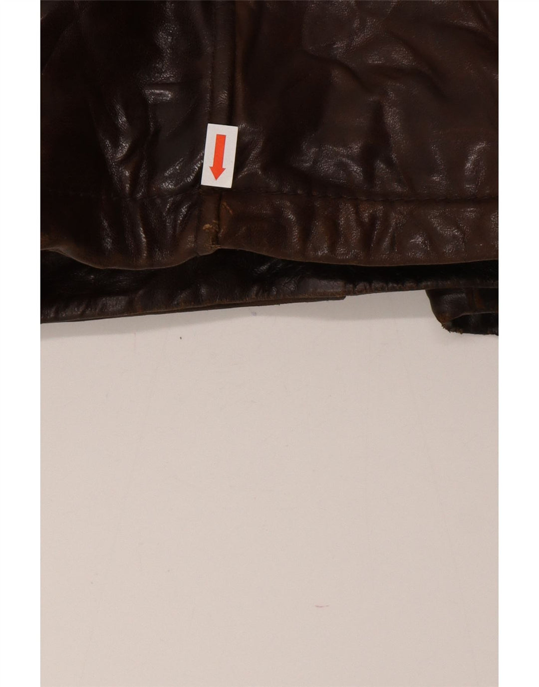 Vintage Ανδρικό Δερμάτινο Μπουφάν IT 54 2XL Καφέ Δερμάτινο