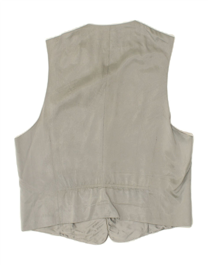 EMANI Mens Waistcoat Medium Grey Check Vintage Emani and Second-Hand Emani from Messina Hembry 