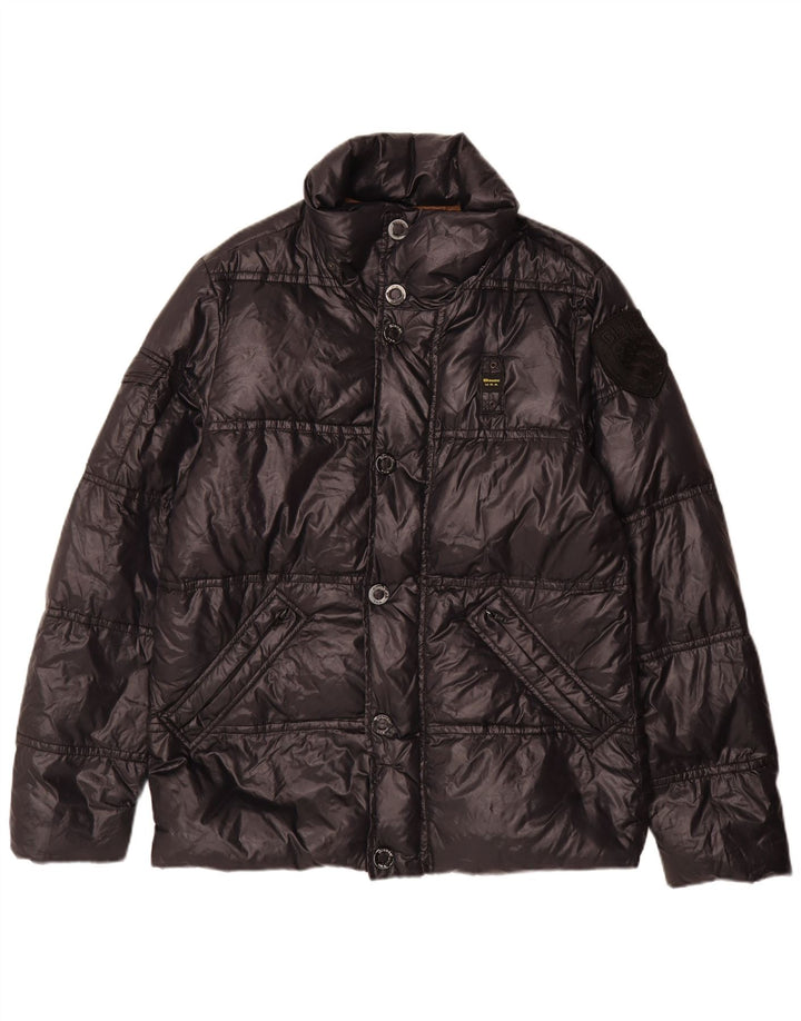 Blauer Ανδρικό μπουφάν με επένδυση UK 38 Medium Black Polyamide
