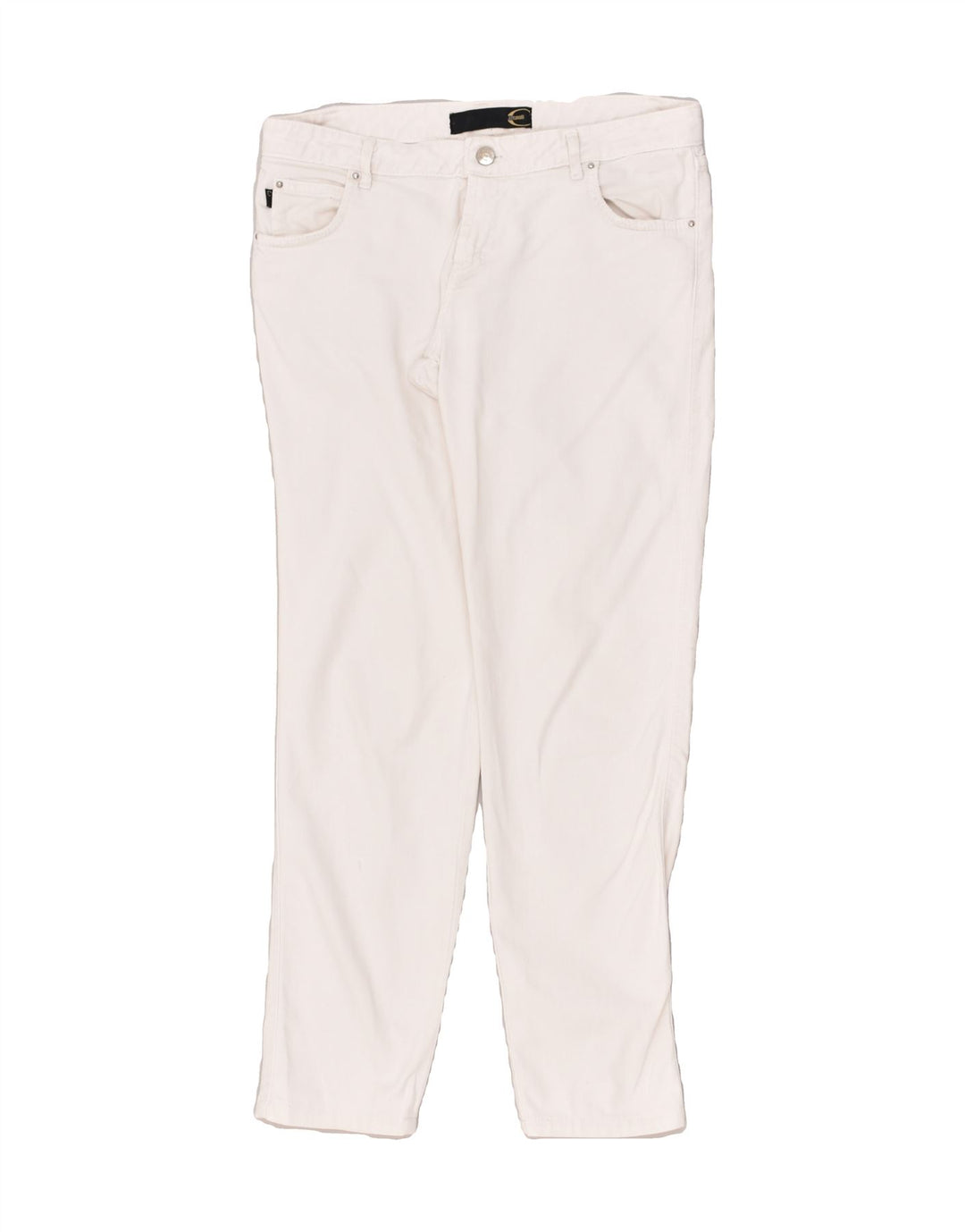 JUST CAVALLI Womens Slim Jeans W29 L28  White Cotton | Vintage Just Cavalli | Thrift | Second-Hand Just Cavalli | Used Clothing | Messina Hembry 