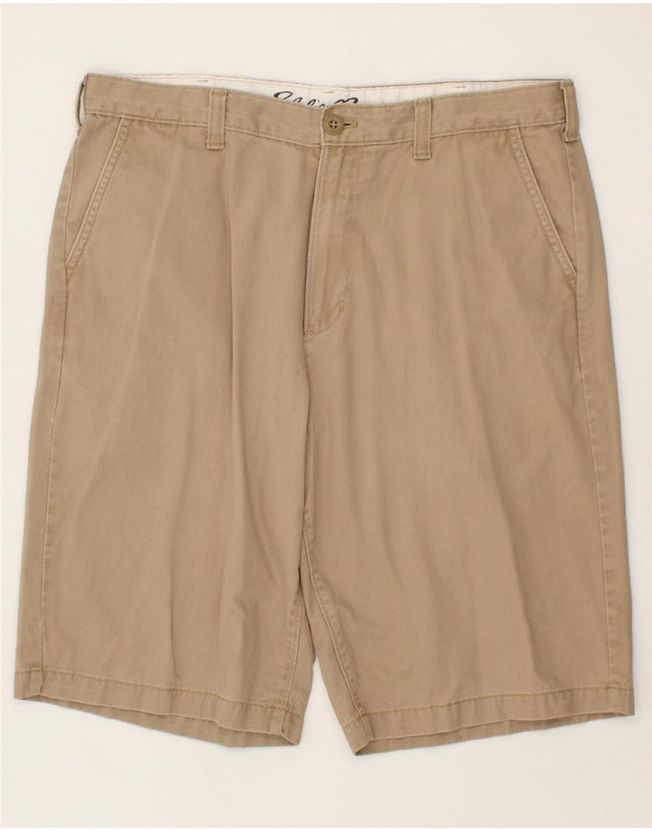 EDDIE BAUER Mens Chino Shorts W36 Large Beige Cotton Vintage Eddie Bauer and Second-Hand Eddie Bauer from Messina Hembry 