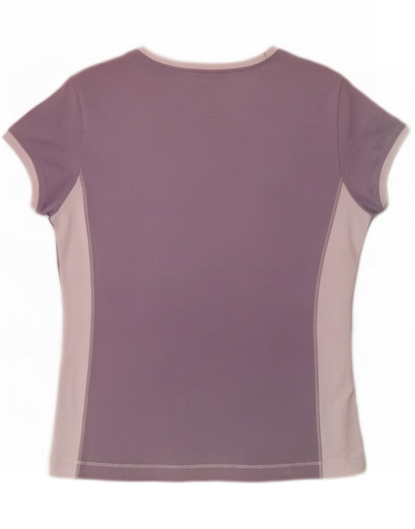Champion Womens Heritage Classics Graphic T-shirt Top 12 Medium Purple