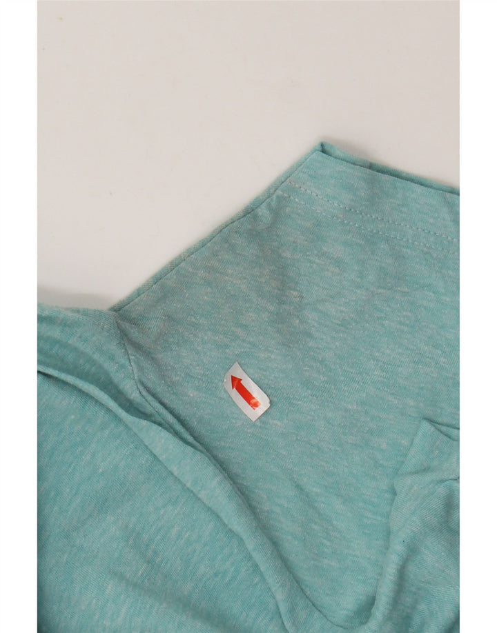 HURLEY Ανδρικό γραφικό μπλουζάκι Premium Fit Μικρό βαμβακερό τυρκουάζ