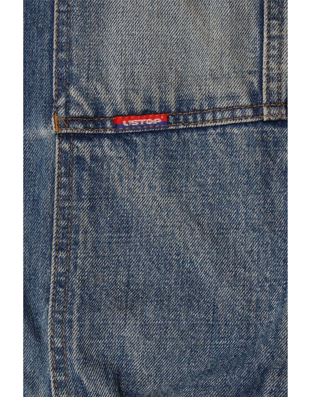 Vintage Ανδρικό Τζιν Μπουφάν UK 42 XL Μπλε