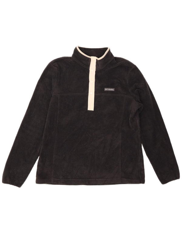 CoLUMBIA Γυναικείο μπλουζάκι με λαιμό Fleece UK 16 Large Grey Polyester