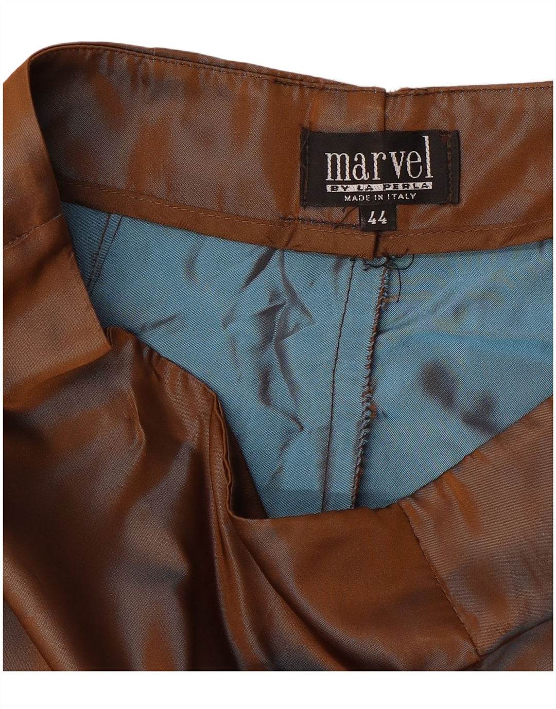 LA PERLA Γυναικείο Marvel Straight Casual Παντελόνι IT 44 Medium W28 L28 Brown