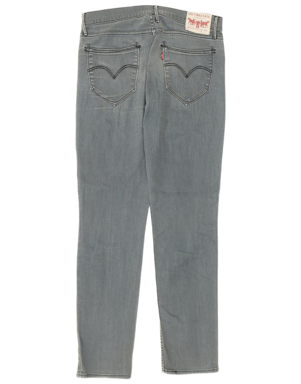 Ανδρικό τζιν Levi's Slim W33 L34 Γκρι βαμβακερό