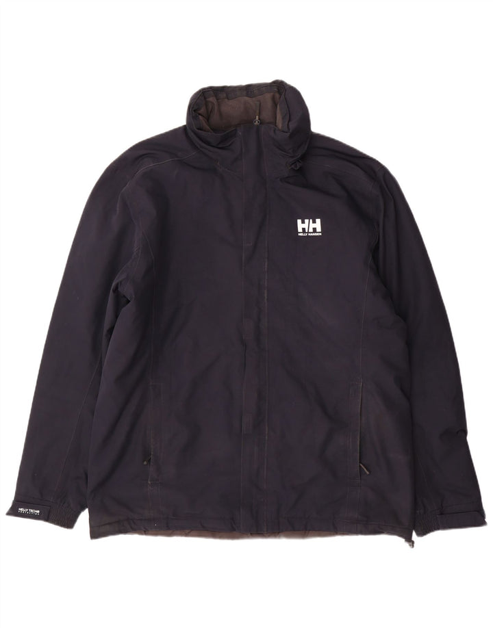Helly Hansen Ανδρικό Μπουφάν Windbreaker UK 42 XL Navy Blue Polyester