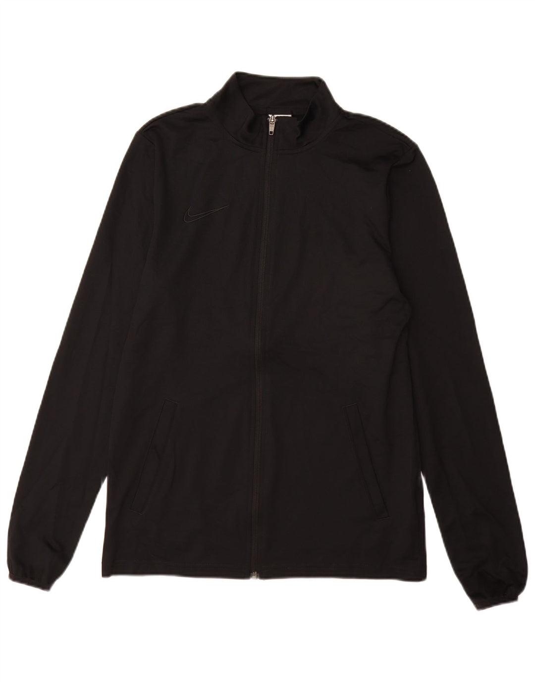 Γυναικεία φόρμα Nike Dri Fit Top Jacket UK 14 Μεσαίο μαύρο πολυεστέρα