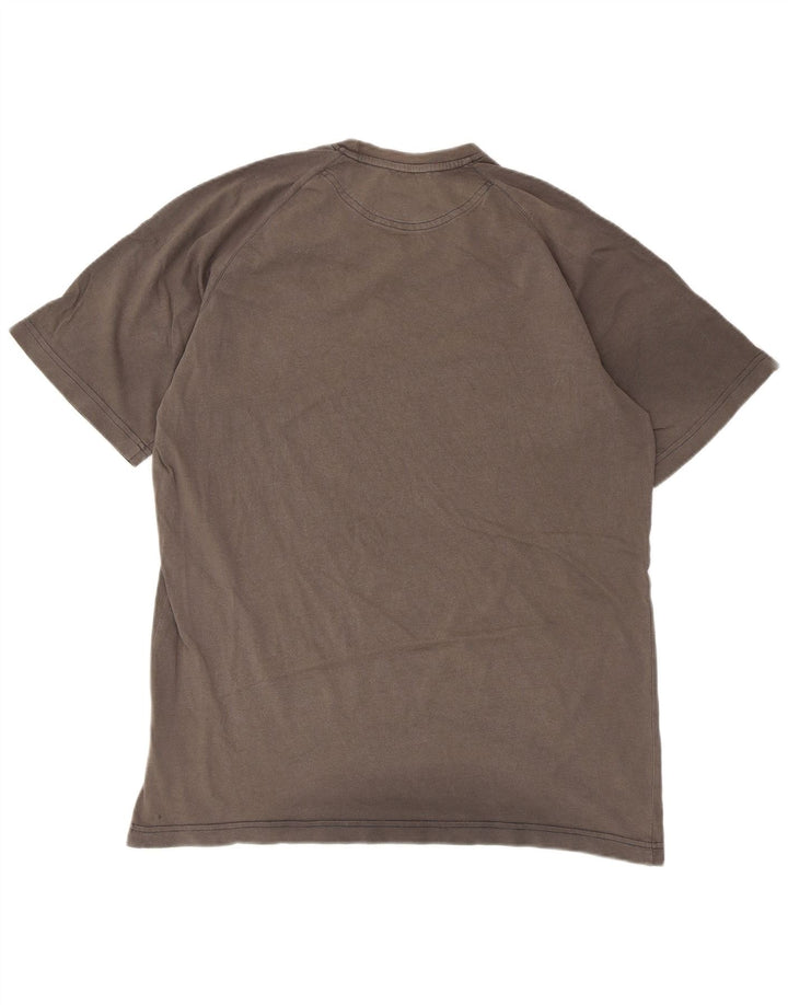 Ανδρικό T-Shirt Adidas Top μεγάλο γκρι βαμβακερό