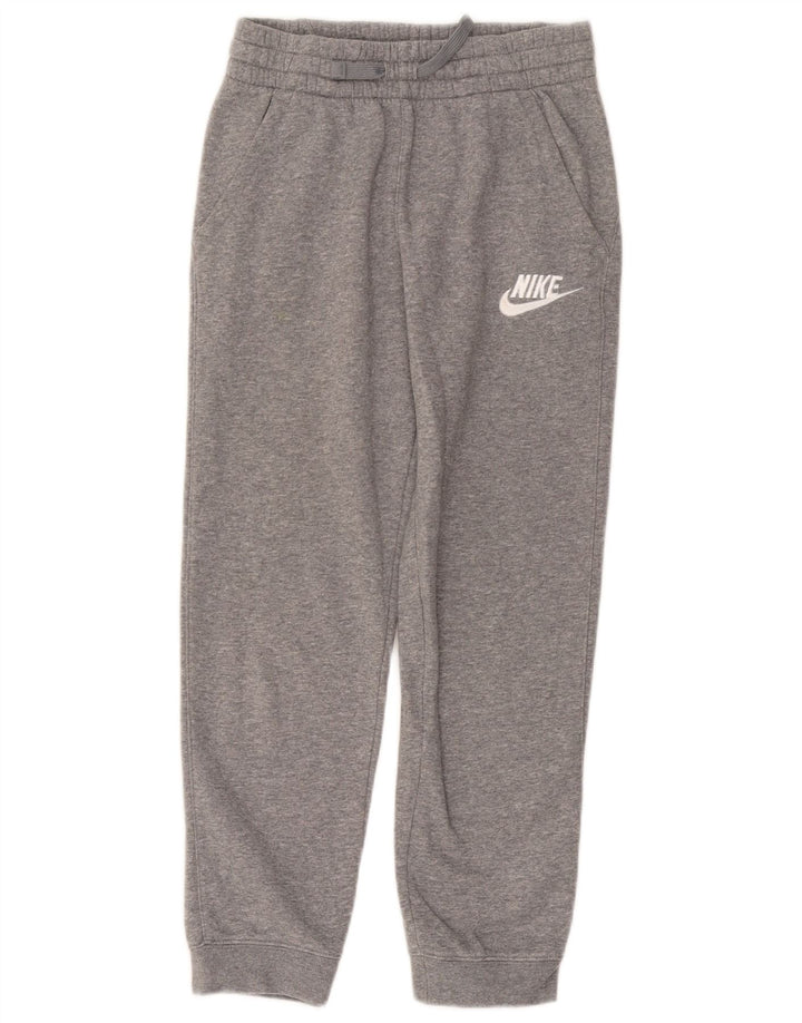 NIKE Boys αθλητική φόρμα παντελόνι Joggers 10-11 ετών μεσαίο γκρι βαμβακερό