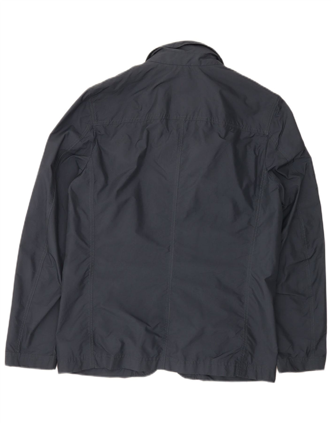 Fay Mens Utility Jacket UK 38 Medium Navy Blue Cotton