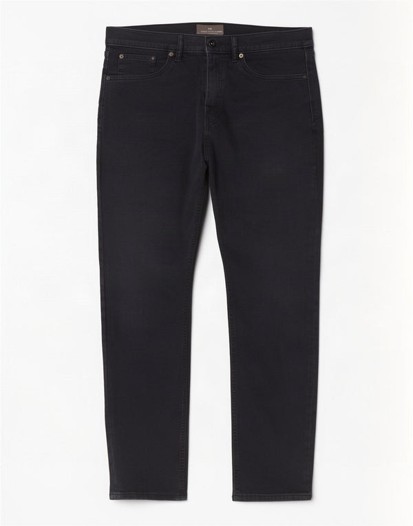Marks & Spencer Ανδρικό Slim Jeans W34 L31 Μαύρο βαμβακερό