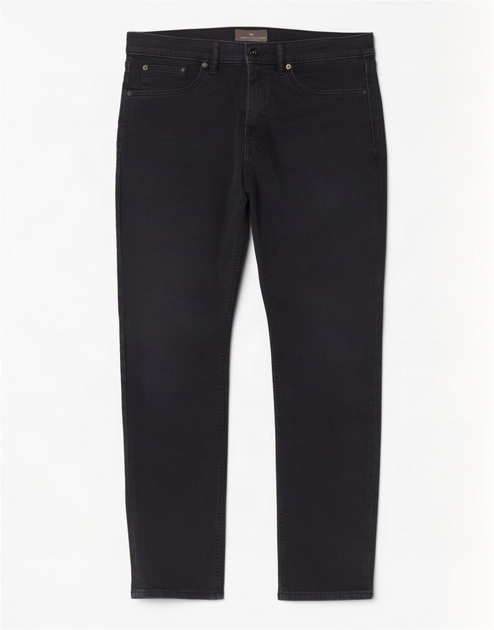 Marks & Spencer Ανδρικό Slim Jeans W34 L31 Μαύρο βαμβακερό