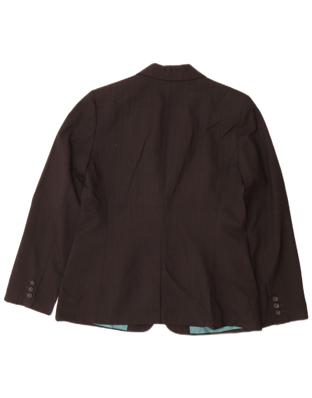 Calvin Klein Γυναικείο σακάκι UK 10 Small Black Check Polyester