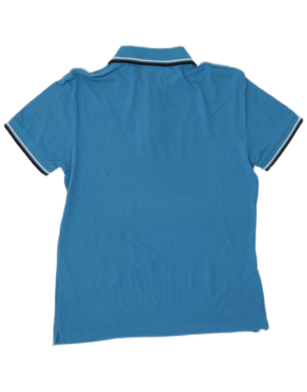 DIADORA Ανδρικό Πόλο Μπλουζάκι Μικρό Μπλε Βαμβακερό