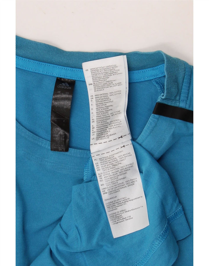 Ανδρικό μπλουζάκι ADIDAS Μπλουζάκι Μικρό Βαμβακερό